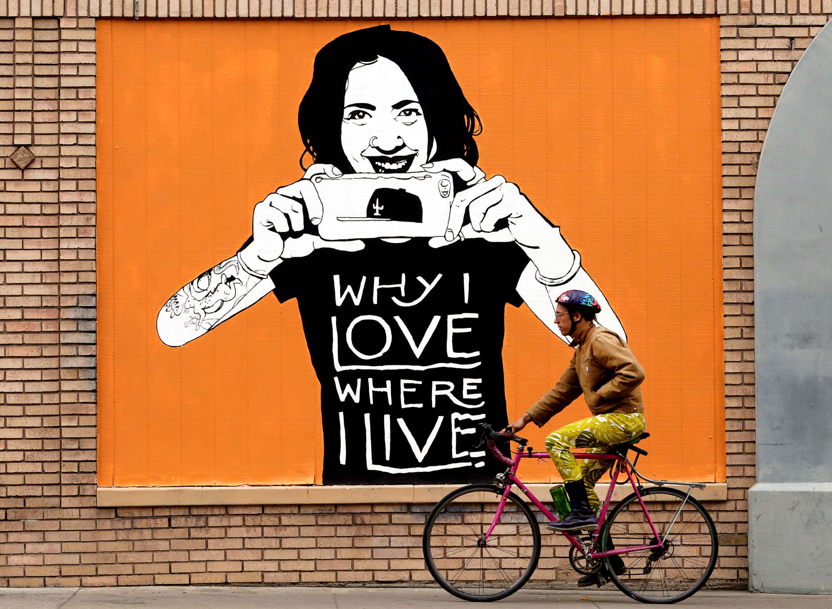 Danny Martin mural for Why I Love Where I Live